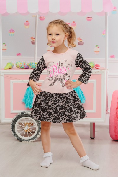 Платье интерлок "Париж" П-411
