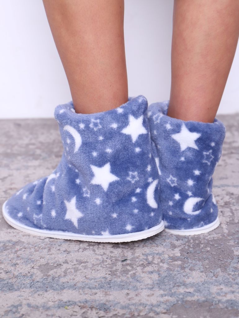 Чуни велсофт на подошве Ч-079 месяц индиго