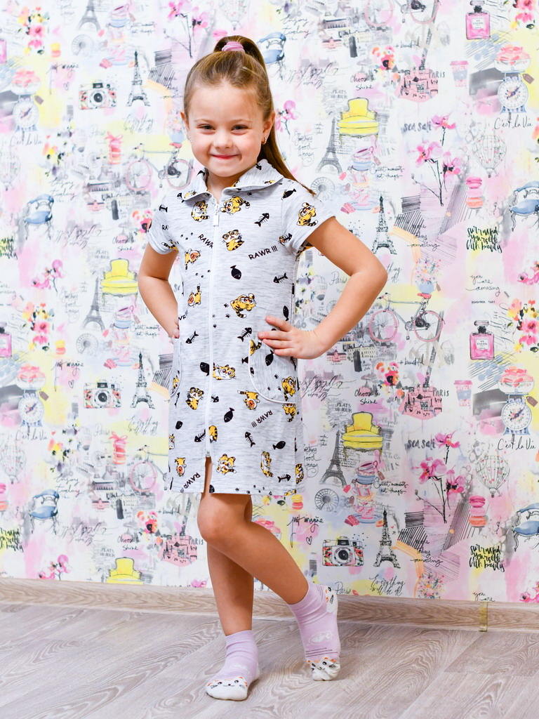 Халат детский Мурзик Х-456