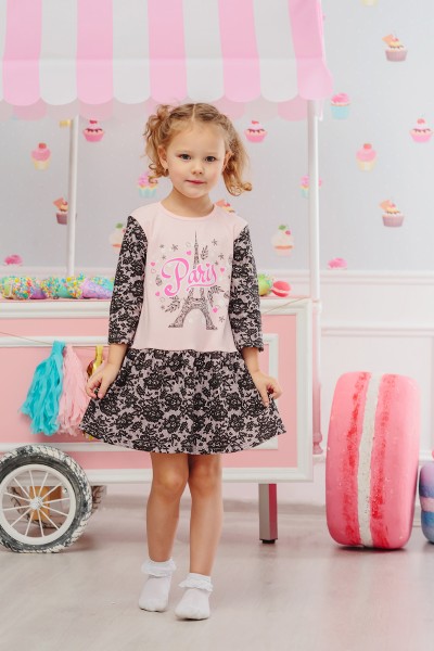 Платье интерлок "Париж" П-411