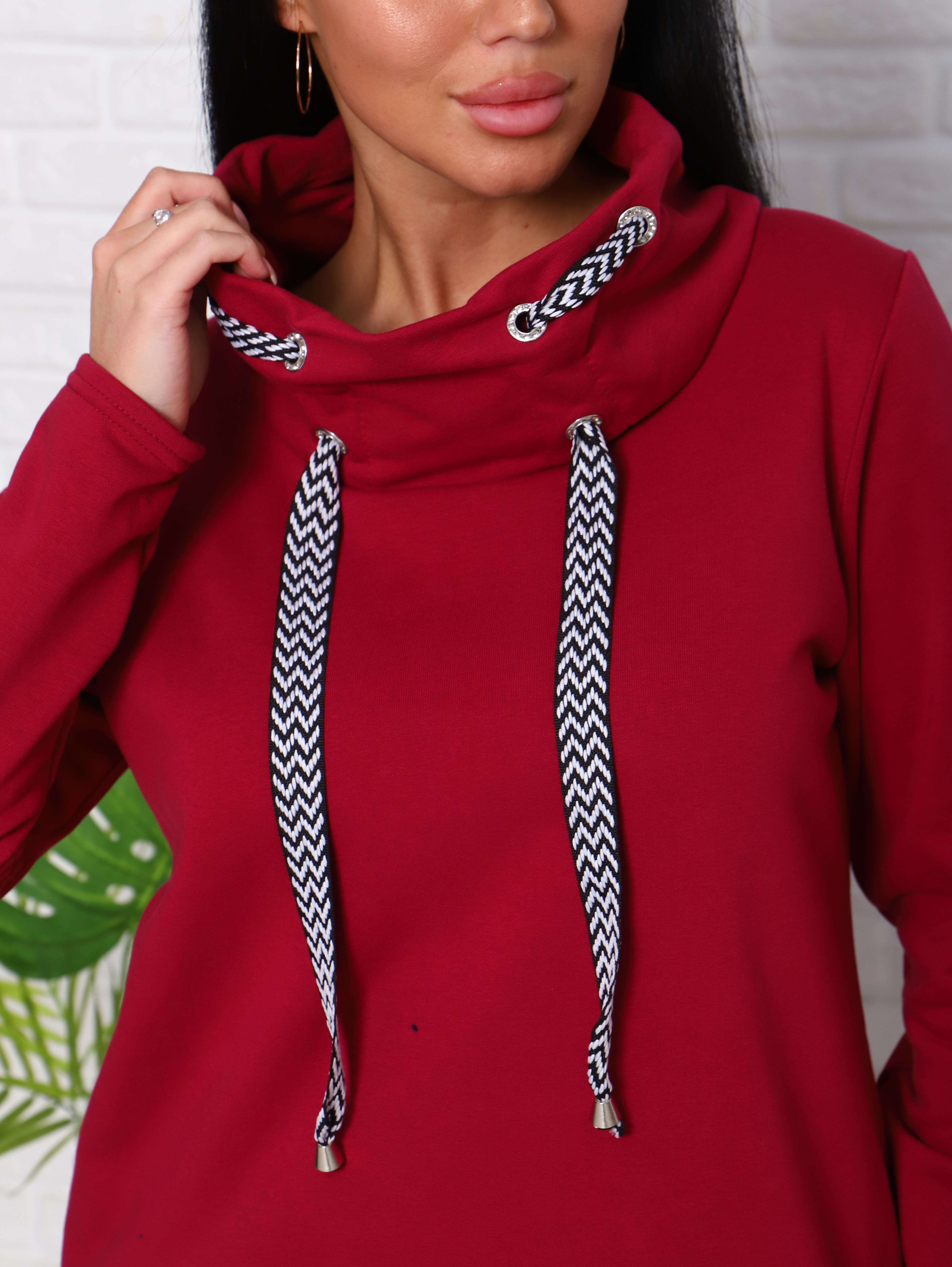 Костюм футер 3-х нитка петля К-625 малина